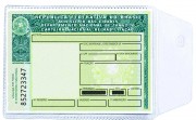 PORTA DOCUMENTO PVC CRISTAL TAMANHO 65 x 95 mm (100 peças)